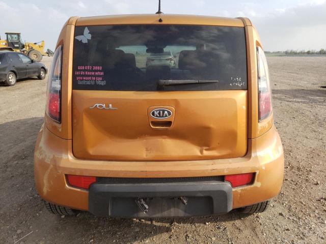 KNDJT2A29B7245624 - 2011 KIA SOUL + ORANGE photo 6