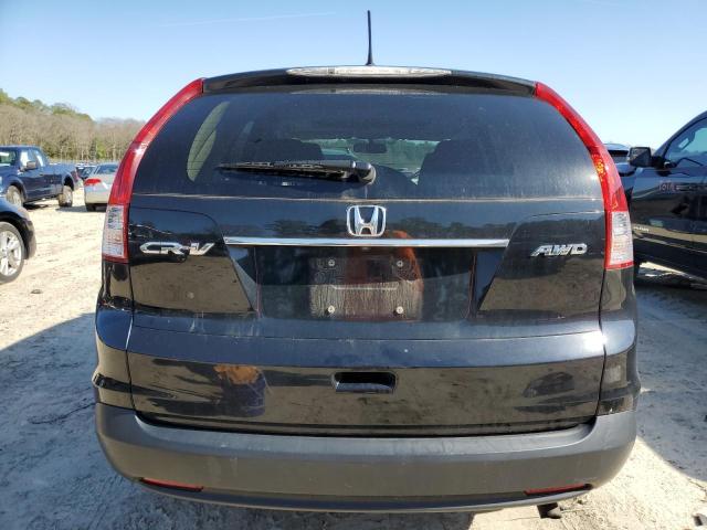 2HKRM4H52CH614879 - 2012 HONDA CR-V EX BLACK photo 6