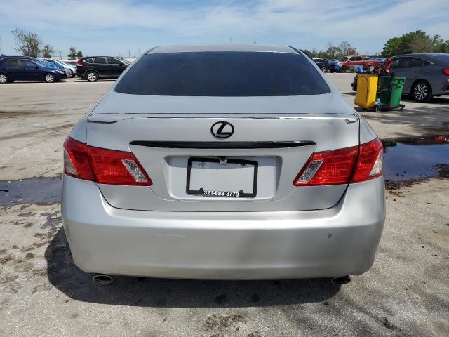 JTHBJ46G372015946 - 2007 LEXUS ES 350 SILVER photo 6