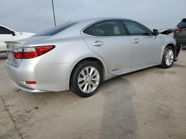 JTHBW1GGXE2060376 - 2014 LEXUS ES 300H SILVER photo 3