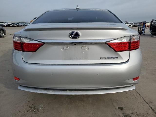 JTHBW1GGXE2060376 - 2014 LEXUS ES 300H SILVER photo 6