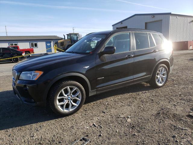 5UXWX7C58E0E79492 - 2014 BMW X3 XDRIVE35I BLACK photo 1
