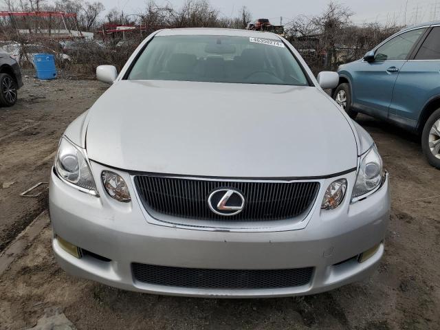 JTHBE96S170014652 - 2007 LEXUS GS 350 SILVER photo 5