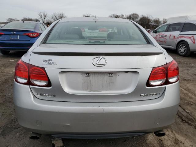 JTHBE96S170014652 - 2007 LEXUS GS 350 SILVER photo 6