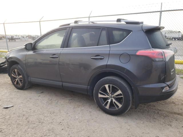 JTMWFREV8JJ738612 - 2018 TOYOTA RAV4 ADVENTURE GRAY photo 2