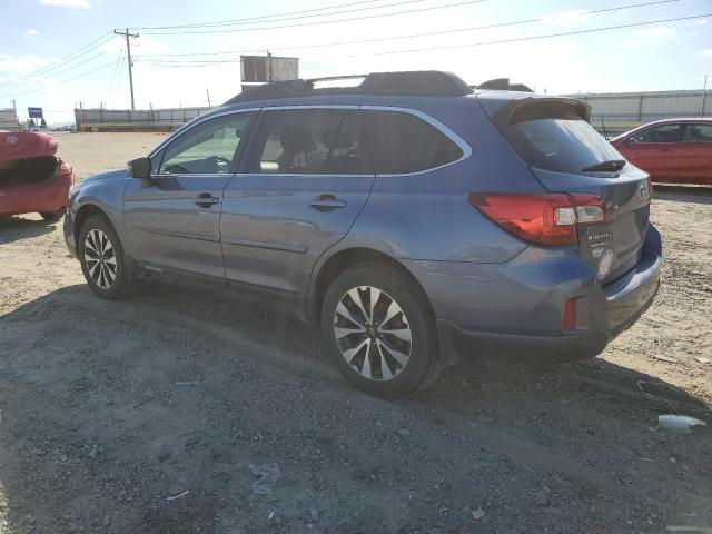 4S4BSANC5H3285280 - 2017 SUBARU OUTBACK 2.5I LIMITED BLUE photo 2