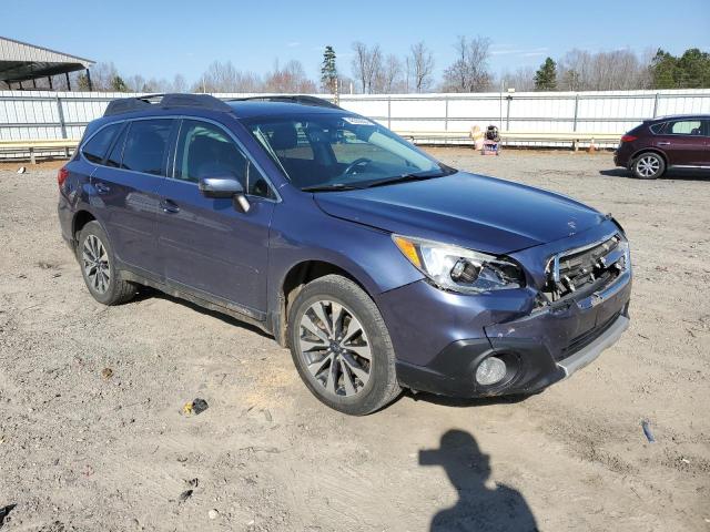 4S4BSANC5H3285280 - 2017 SUBARU OUTBACK 2.5I LIMITED BLUE photo 4