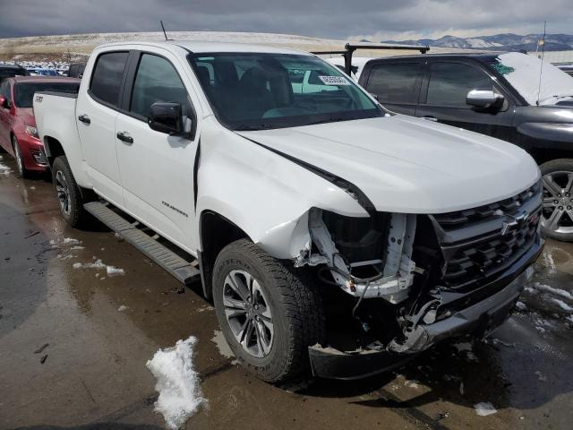 1GCGTDEN3M1289215 - 2021 CHEVROLET COLORADO Z71 WHITE photo 4