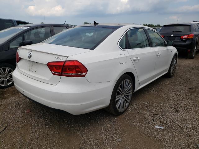 1VWBS7A32EC121071 - 2014 VOLKSWAGEN PASSAT SE WHITE photo 4