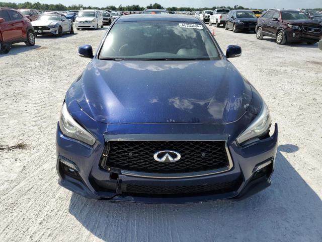 JN1EV7CP3MM706048 - 2021 INFINITI Q50 SENSORY BLUE photo 5