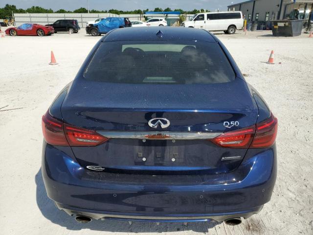 JN1EV7CP3MM706048 - 2021 INFINITI Q50 SENSORY BLUE photo 6