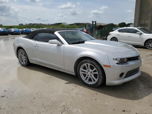 2G1FD3D3XF9247215 - 2015 CHEVROLET CAMARO LT SILVER photo 4