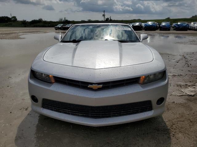 2G1FD3D3XF9247215 - 2015 CHEVROLET CAMARO LT SILVER photo 5