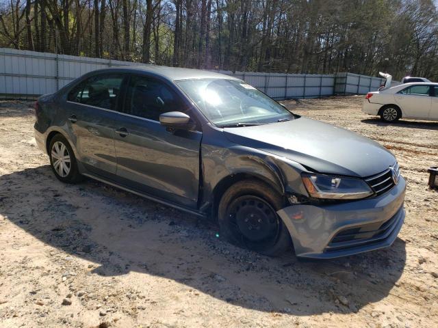 3VW2B7AJ5HM281477 - 2017 VOLKSWAGEN JETTA S GRAY photo 4