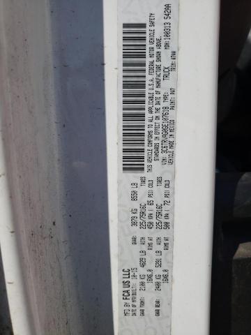 3C6TRVAG0GE107618 - 2016 RAM PROMASTER 1500 STANDARD WHITE photo 13