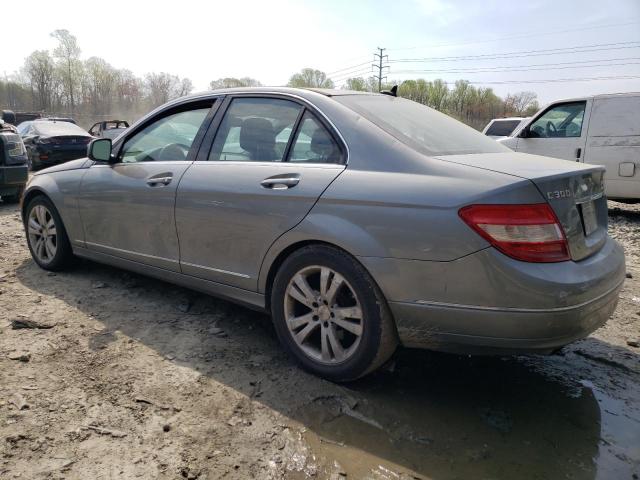 WDDGF81X79F227953 - 2009 MERCEDES-BENZ C300 300 4MATIC GRAY photo 2