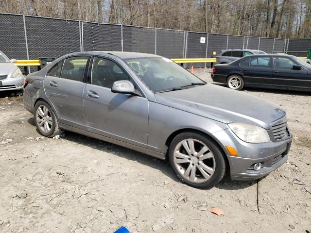 WDDGF81X79F227953 - 2009 MERCEDES-BENZ C300 300 4MATIC GRAY photo 4