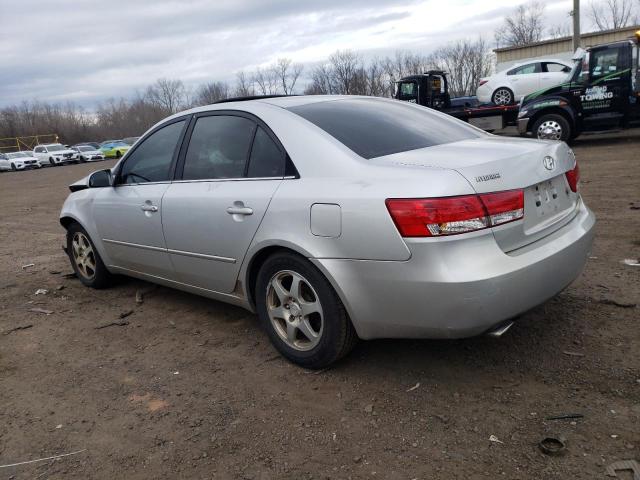 5NPEU46FX6H104410 - 2006 HYUNDAI SONATA GLS SILVER photo 2