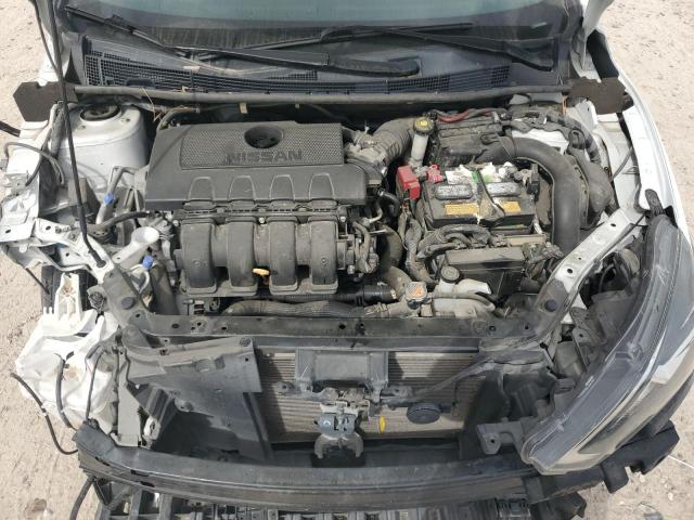 3N1AB7AP6KY326688 - 2019 NISSAN SENTRA S WHITE photo 11