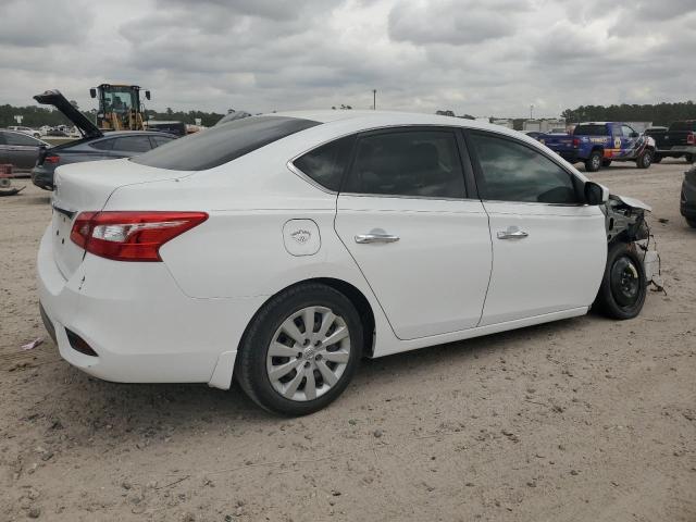 3N1AB7AP6KY326688 - 2019 NISSAN SENTRA S WHITE photo 3