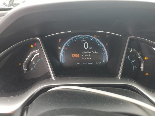 19XFC1F79KE007924 - 2019 HONDA CIVIC EXL ნაცრისფერი ფოტო 9