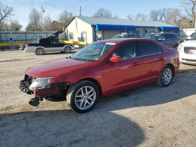 3FAHP0JG5CR415240 - 2012 FORD FUSION SEL RED photo 1