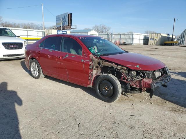 3FAHP0JG5CR415240 - 2012 FORD FUSION SEL RED photo 4