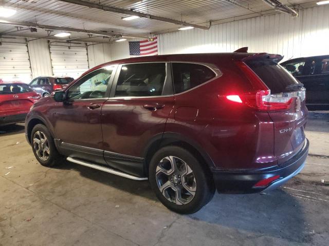 5J6RW2H55JL031692 - 2018 HONDA CR-V EX BURGUNDY photo 2