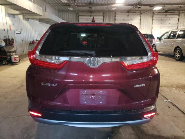 5J6RW2H55JL031692 - 2018 HONDA CR-V EX BURGUNDY photo 6