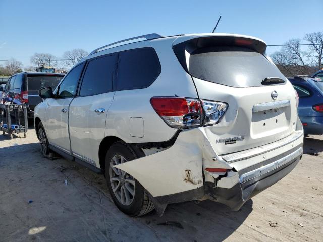 5N1AR2MN3FC703655 - 2015 NISSAN PATHFINDER S 白色 照片 2