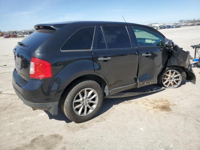 2FMDK3GCXDBE33483 - 2013 FORD EDGE SE BLACK photo 3