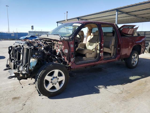 1GT125E82EF140596 - 2014 GMC SIERRA K2500 DENALI MAROON photo 1