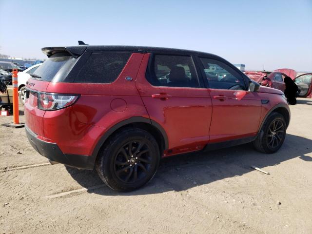 SALCP2BG7GH555336 - 2016 LAND ROVER DISCOVERY SE RED photo 3