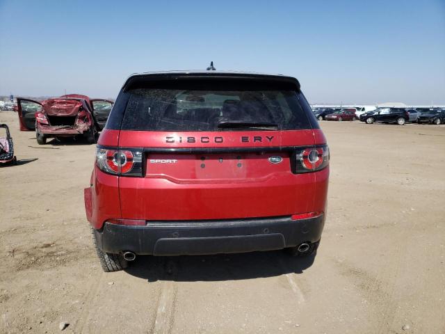 SALCP2BG7GH555336 - 2016 LAND ROVER DISCOVERY SE RED photo 6