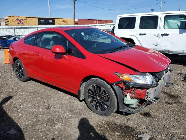 2HGFG3B89DH512272 - 2013 HONDA CIVIC EX RED photo 4