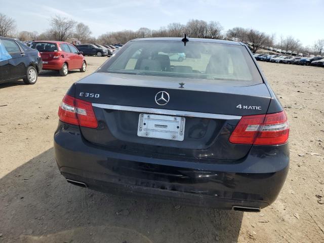 WDDHF8HB3BA373851 - 2011 MERCEDES-BENZ E 350 4MATIC BLACK photo 6