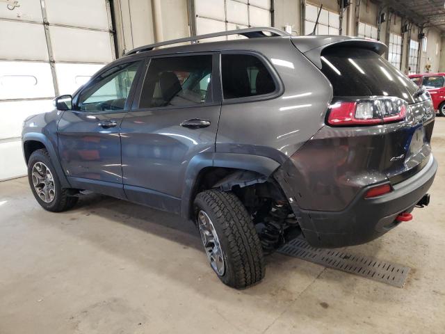 1C4PJMBX7MD153812 - 2021 JEEP CHEROKEE TRAILHAWK GRAY photo 2