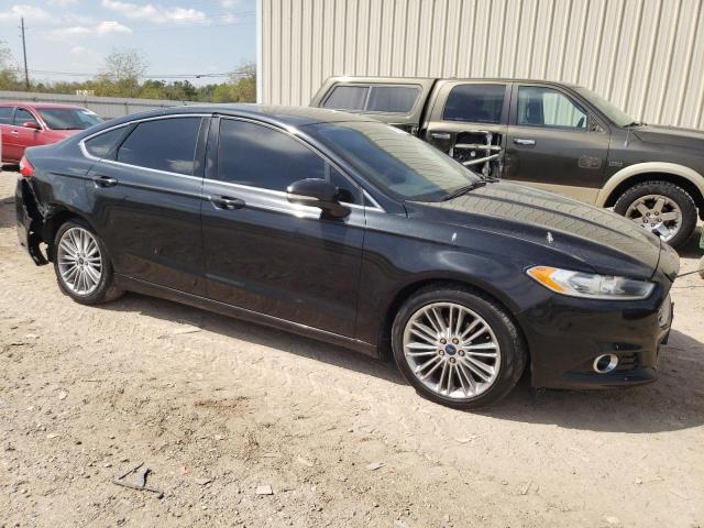 3FA6P0H90ER243555 - 2014 FORD FUSION SE BLACK photo 4