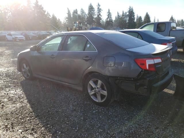 4T1BF1FK2DU249738 - 2013 TOYOTA CAMRY L GRAY photo 2