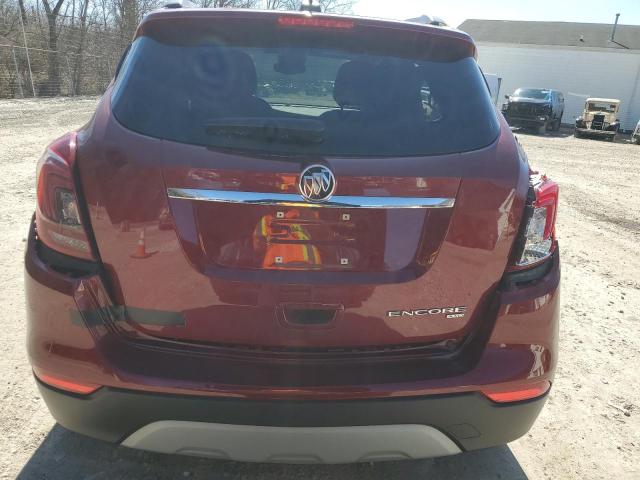 KL4CJESM3NB561712 - 2022 BUICK ENCORE PREFERRED BURGUNDY photo 6