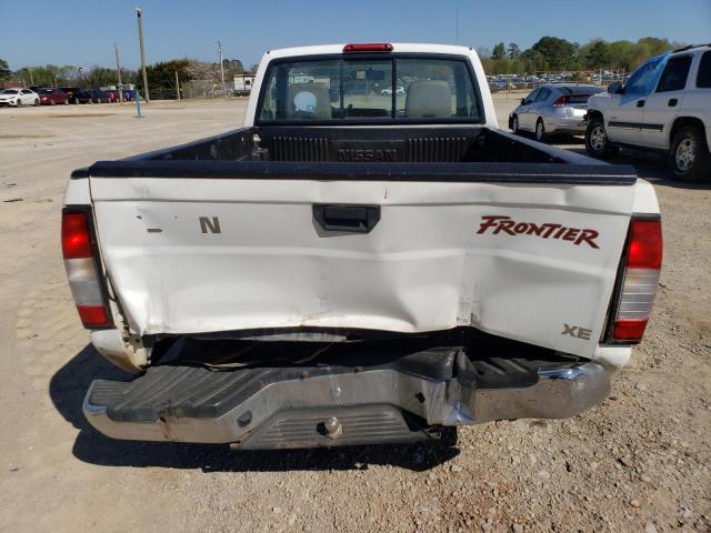 1N6DD21SXWC318939 - 1998 NISSAN FRONTIER XE WHITE photo 6