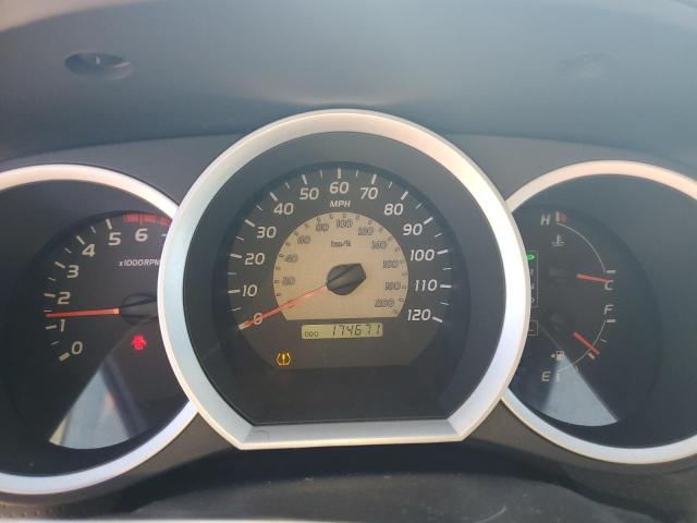 5TEJU62N68Z518081 - 2008 TOYOTA TACOMA DOUBLE CAB PRERUNNER SILVER photo 9