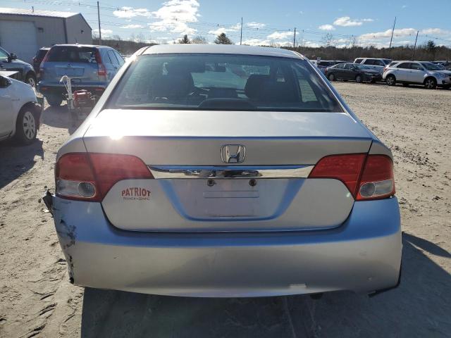 2HGFA16819H346224 - 2009 HONDA CIVIC EX SILVER photo 6