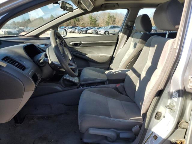 2HGFA16819H346224 - 2009 HONDA CIVIC EX SILVER photo 7