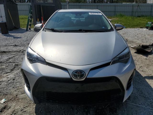 5YFBURHE2KP862601 - 2019 TOYOTA COROLLA L SILVER photo 5