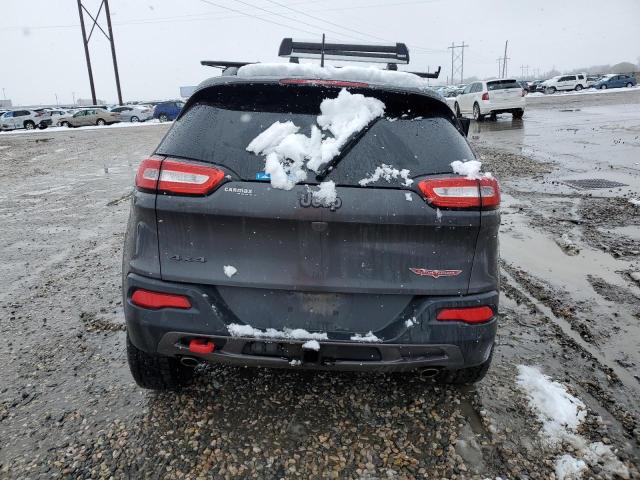 1C4PJMBS2GW109844 - 2016 JEEP CHEROKEE TRAILHAWK GRAY photo 6
