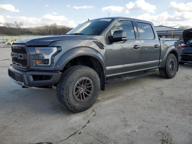 1FTFW1RGXKFB67948 - 2019 FORD F150 RAPTOR GRAY photo 1