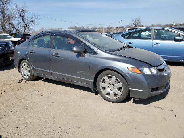 1HGFA155X9L020660 - 2009 HONDA CIVIC LX GRAY photo 4