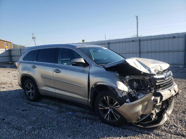 5TDJKRFH1GS347120 - 2016 TOYOTA HIGHLANDER XLE SILVER photo 4