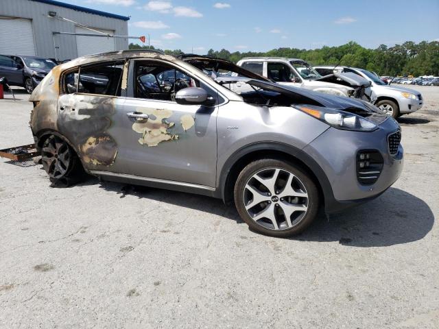 KNDPRCA69K7529613 - 2019 KIA SPORTAGE SX GRAY photo 4